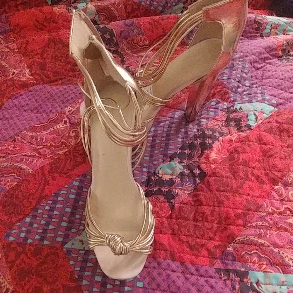 Wild Diva Rose Gold Heels
